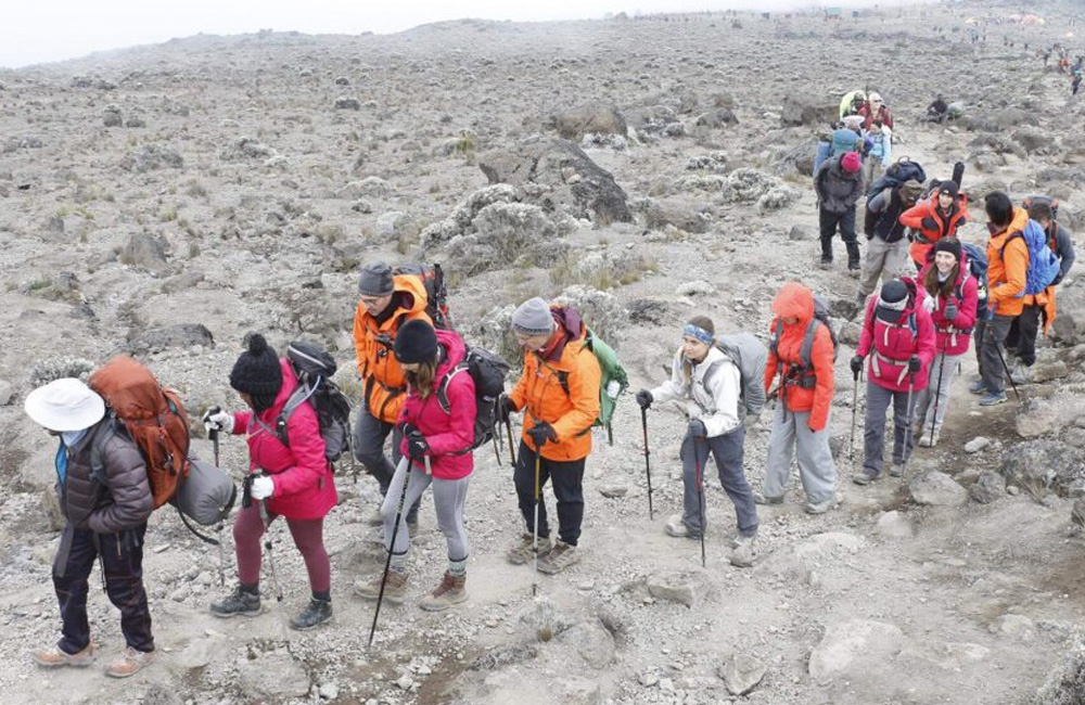 Climbing Routes On Kilimanjaro