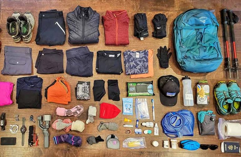 Kilimanjaro packing list